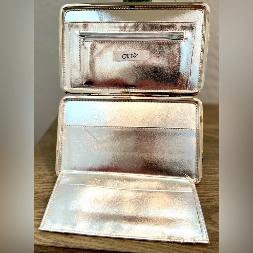 Cache Snake Print Clutch - image 5